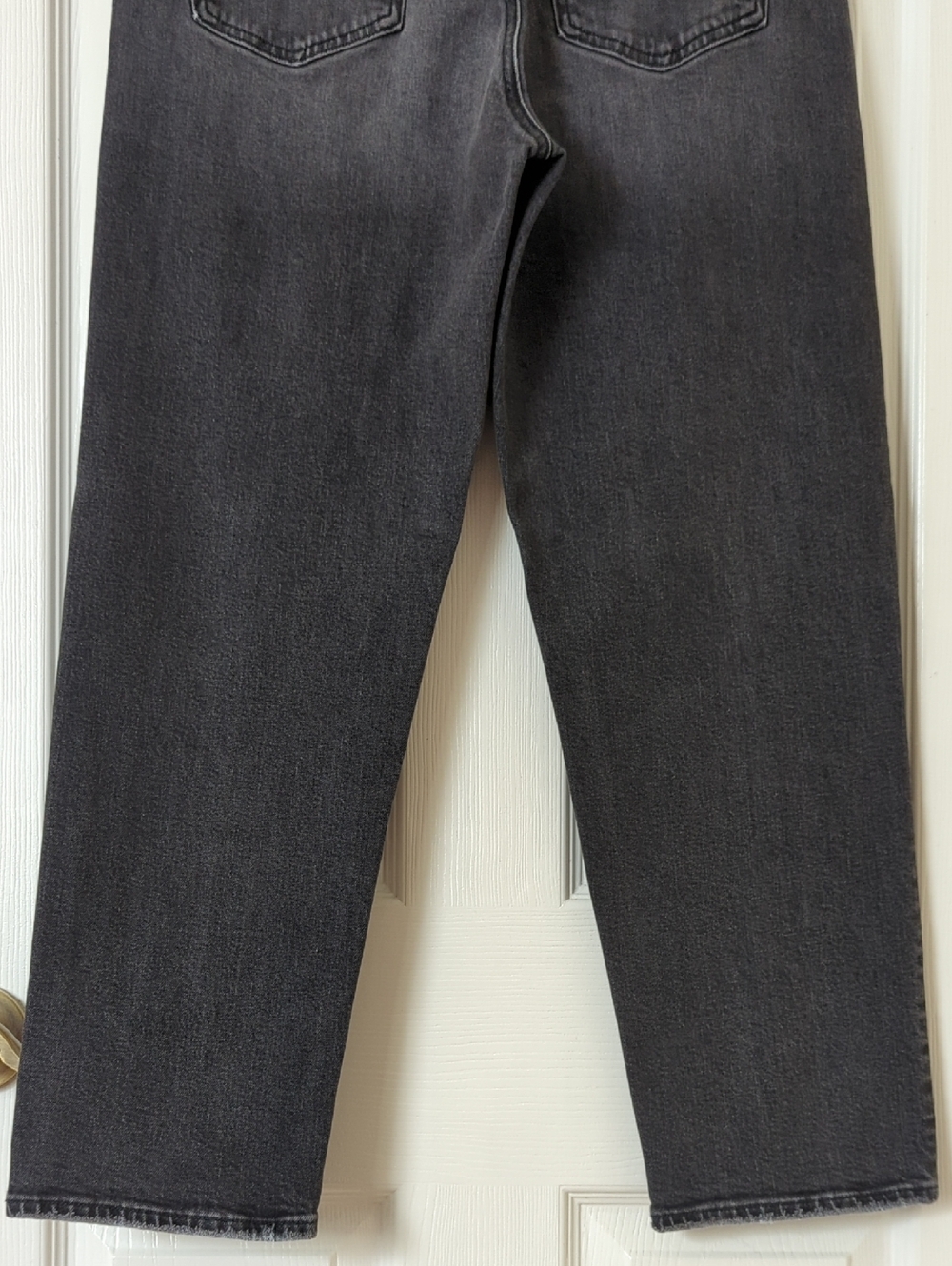 American Eagle Classic Retro 90s Boyfriend Relaxed High Waisted Jeans Black 8 - Picture 6 of 15